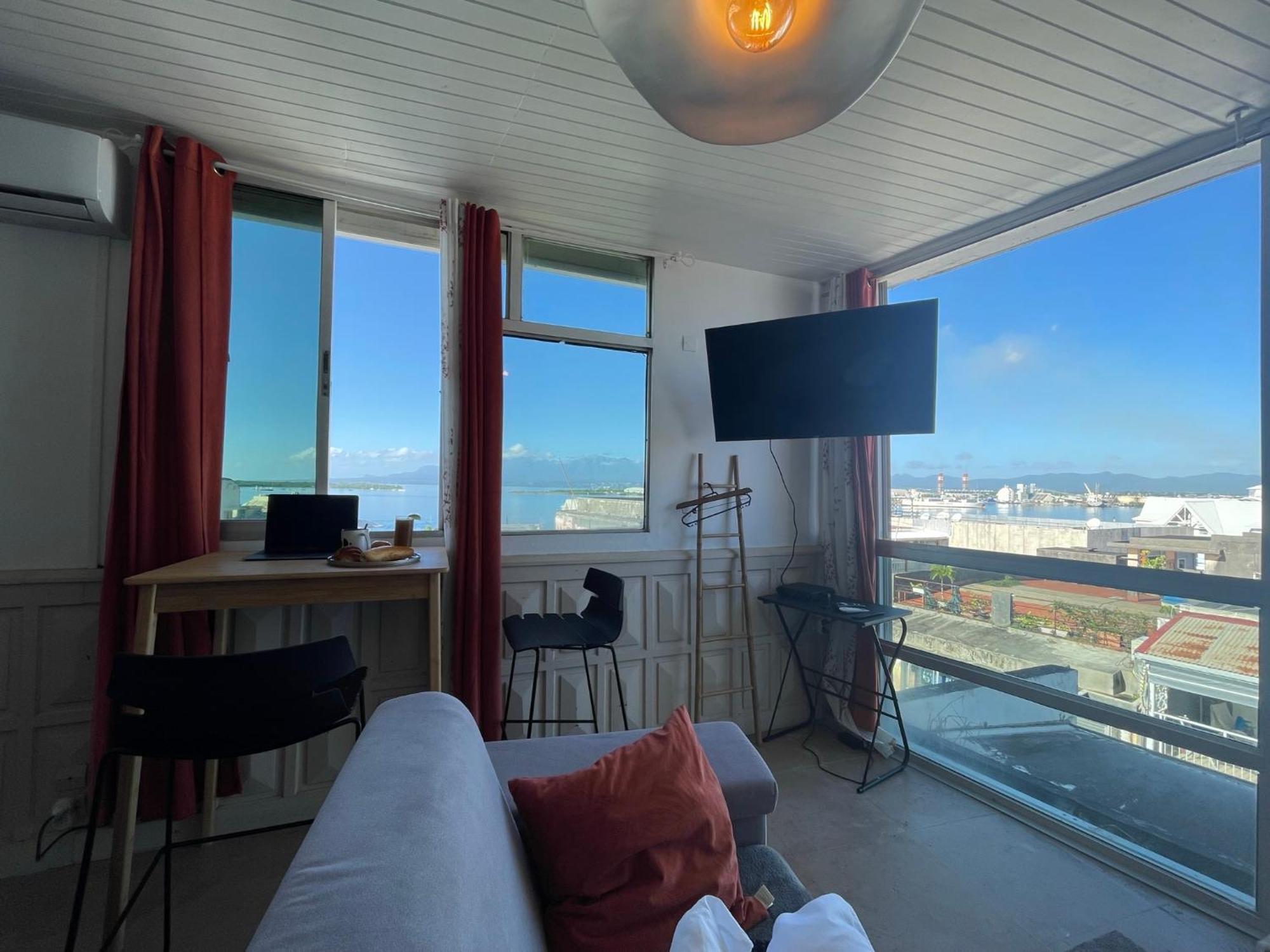 Penthouse Seaside 10 Min Port, Croisiere Et Aeroport Apartman Pointe-à-Pitre Kültér fotó